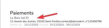 listing paiements listing paiements