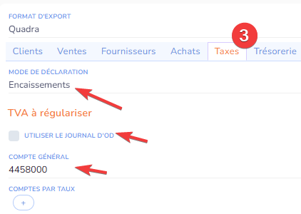 Export Comptable Exemple TVA