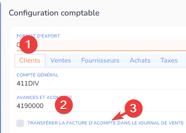 Export Comptable Exemple TVA