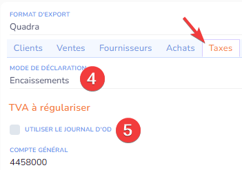 Export Comptable Exemple TVA