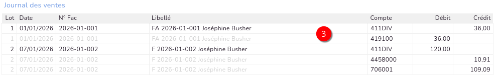 Export Comptable Exemple TVA