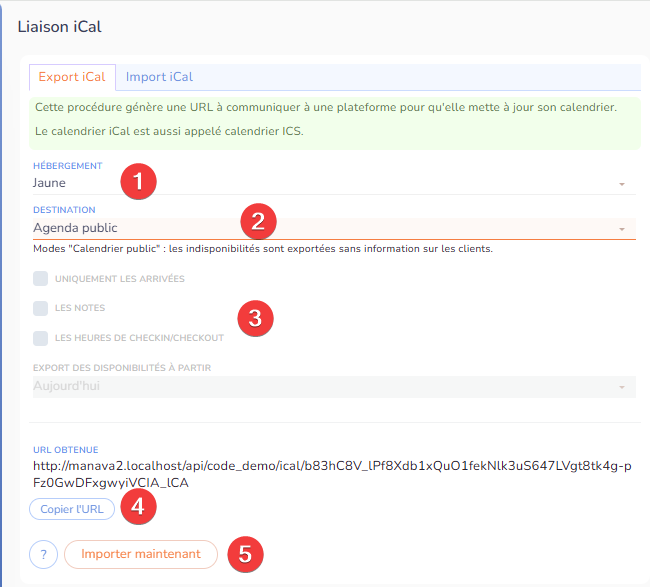 Liaison ical Liaison ical