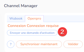 Openpro non activé Openpro non activé