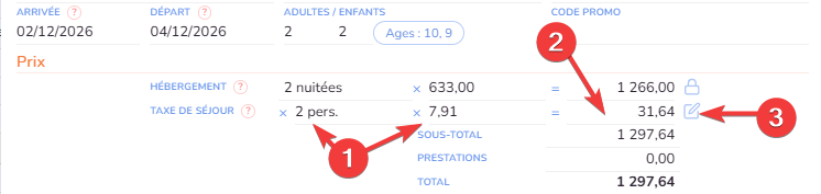 taxe de séjour taxe de séjour