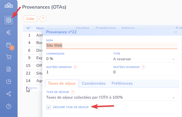 taxe de séjour taxe de séjour