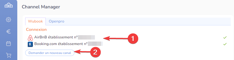 Wubook activé Wubook activé
