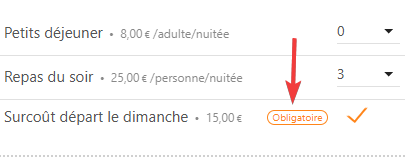 départ le dimanche départ le dimanche